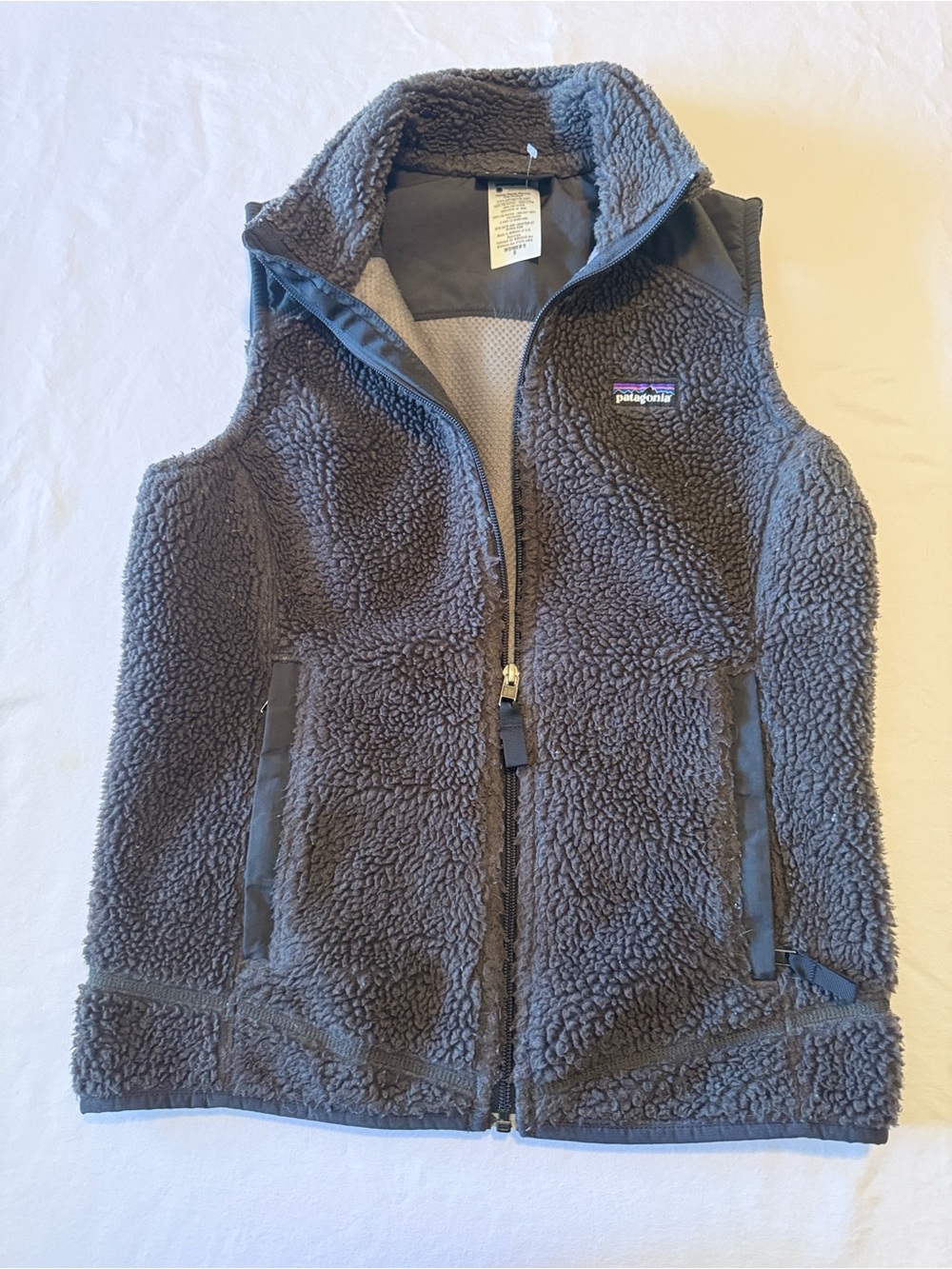 Patagonia Retro-X Navy Blue Fleece Vest Size S